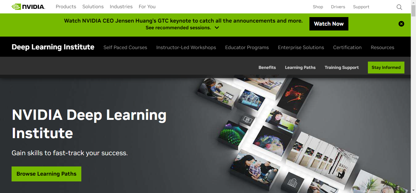 NVIDIA Deep Learning Institute (DLI)